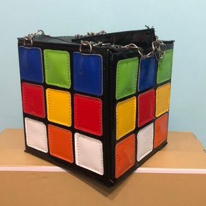 Rubik’s cube purse